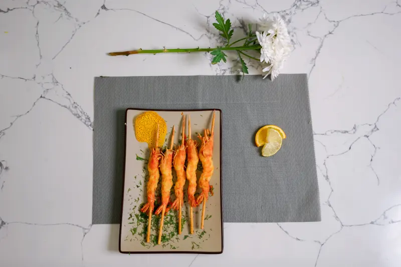 جمبري وسط | Midium shrimp
